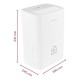 Влагоуловител Ariston Deos 16s Wi-Fi 430W, 16 л/ден, бял